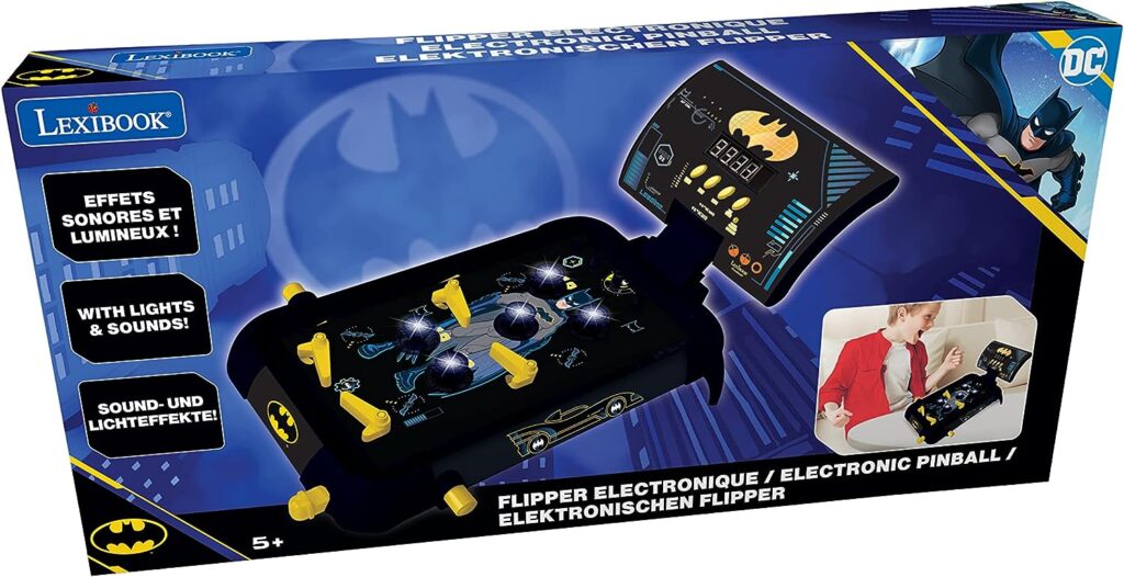 Mini Pinball Batman Para Niños