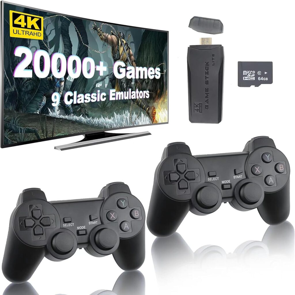 Consola Retro Game Stick 4k 20000 Juegos