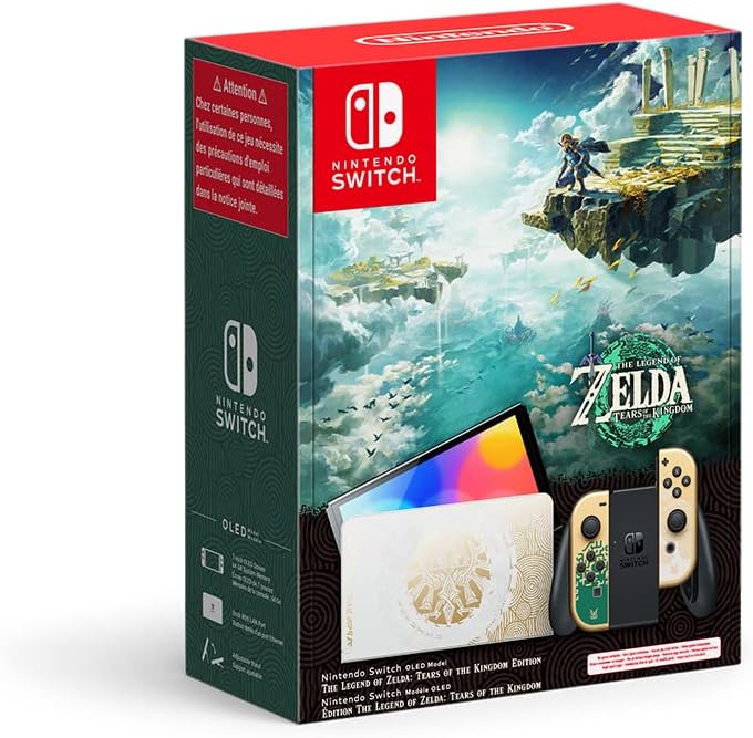 Nintendo Switch OLED Versión Zelda