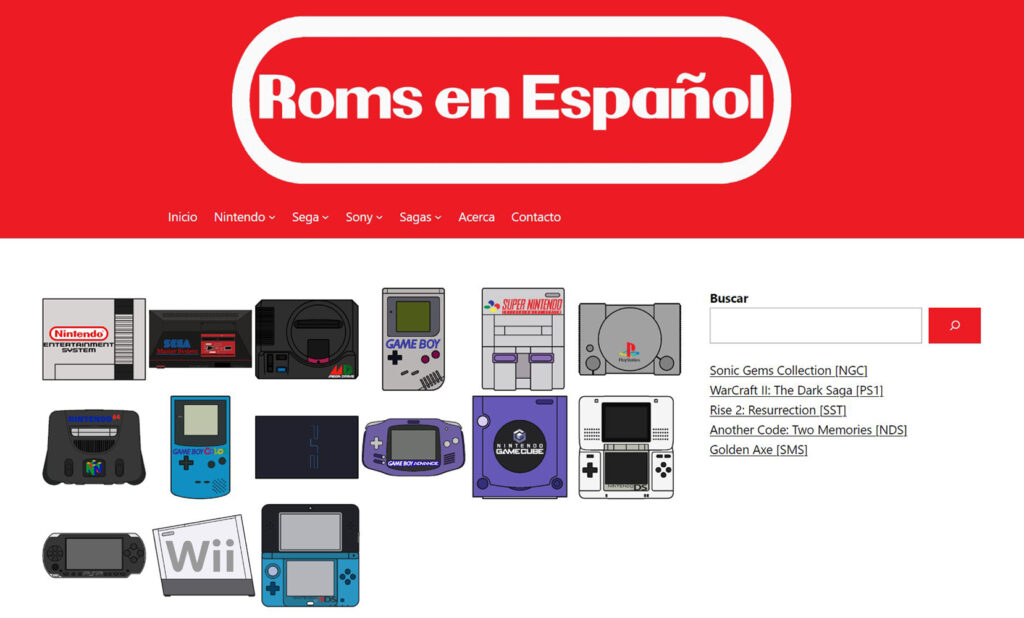 Rooms En Español y emuladores de consolas